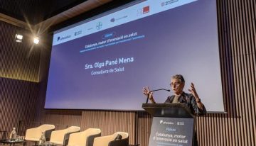 Olga Pané: «Nuestro sistema sanitario proporciona cohesión social y desarrollo económico»