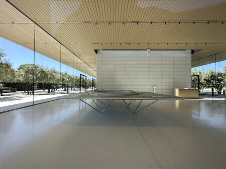 La icónica maqueta del Apple Park