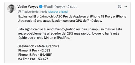 Rendimiento A20 Pro