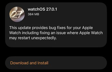 watchOS 27.0.1