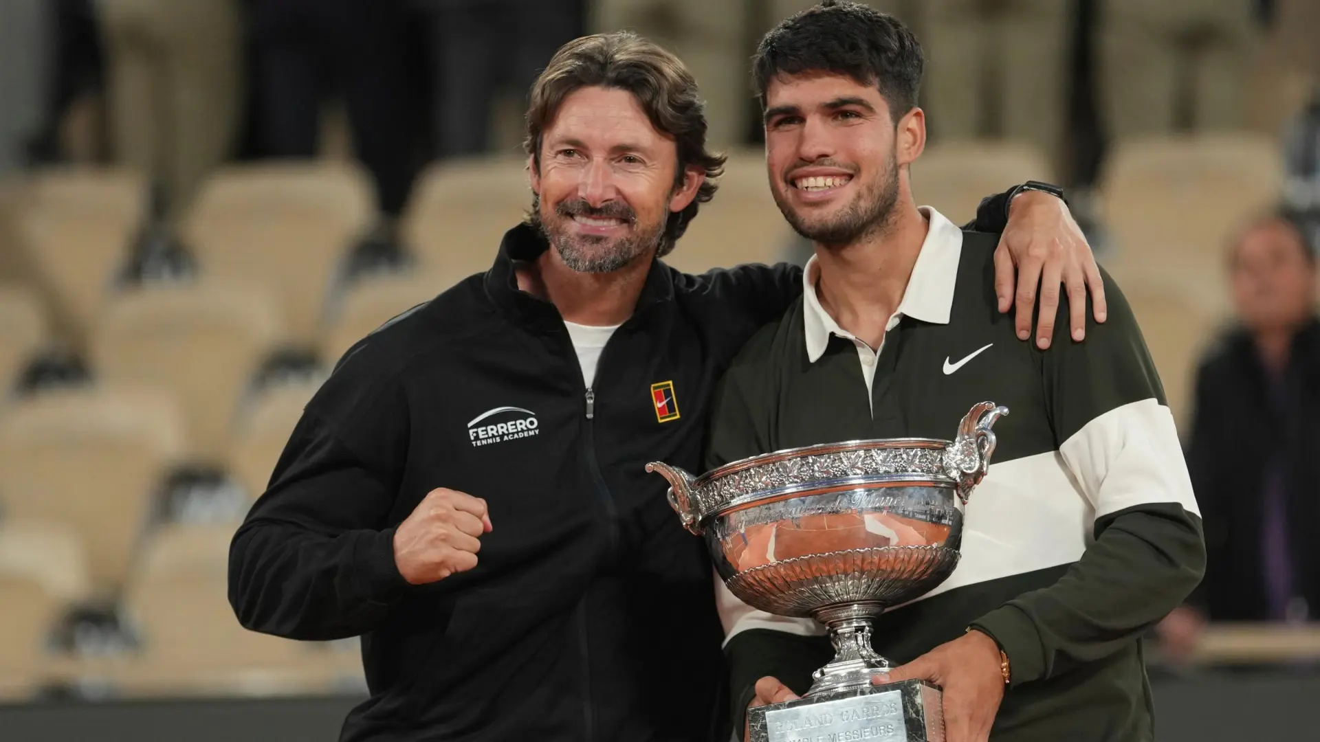 Carlos Alcaraz, sobre el regreso de Juan Carlos Ferrero a los banquillos: «Me alegra mucho, nos veremos por ahí»