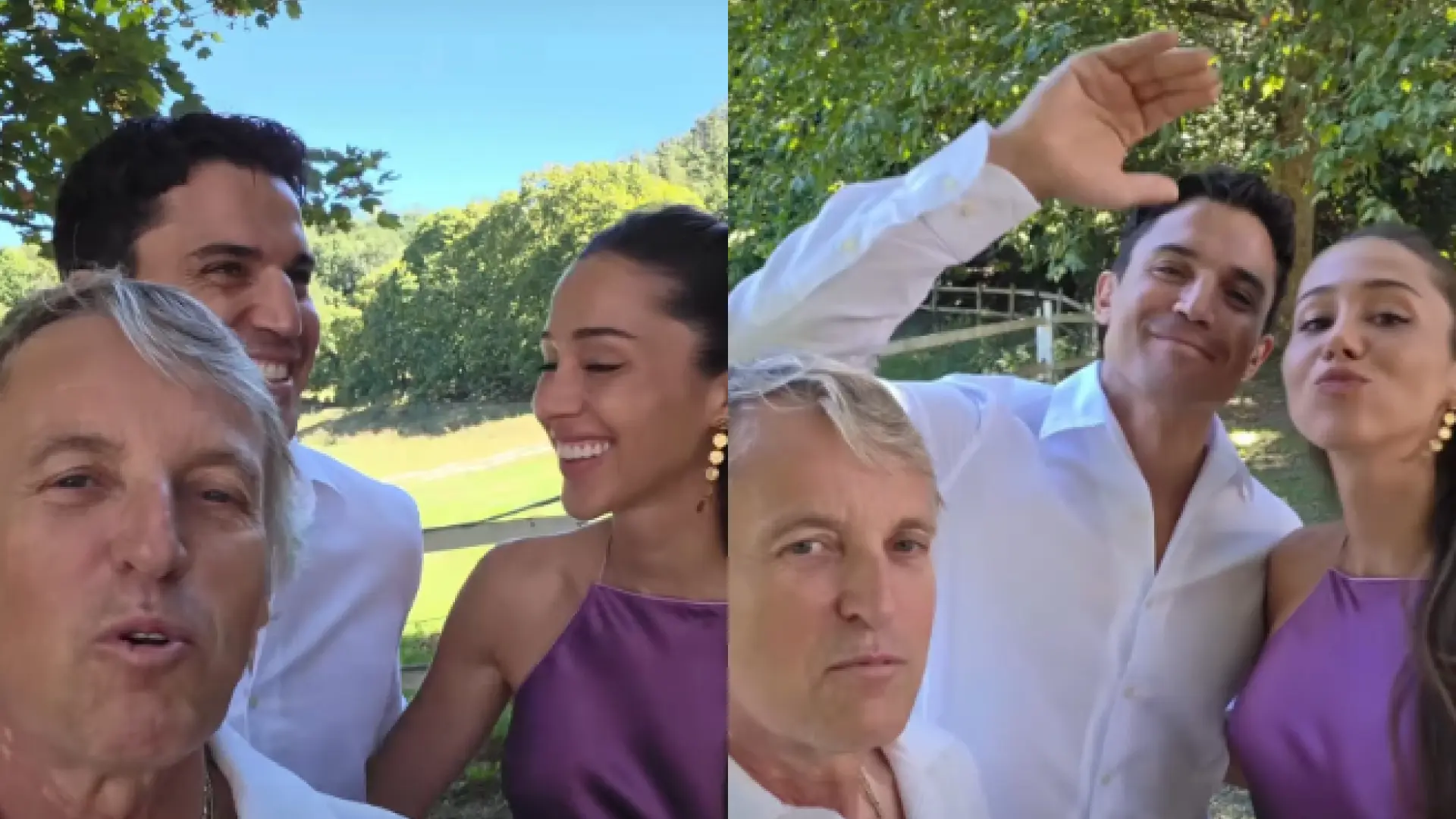 Jesús Calleja, Álex González y su novia, Carla Vigós, presumen de farmear aura: «Lo llevamos haciendo toda la vida»