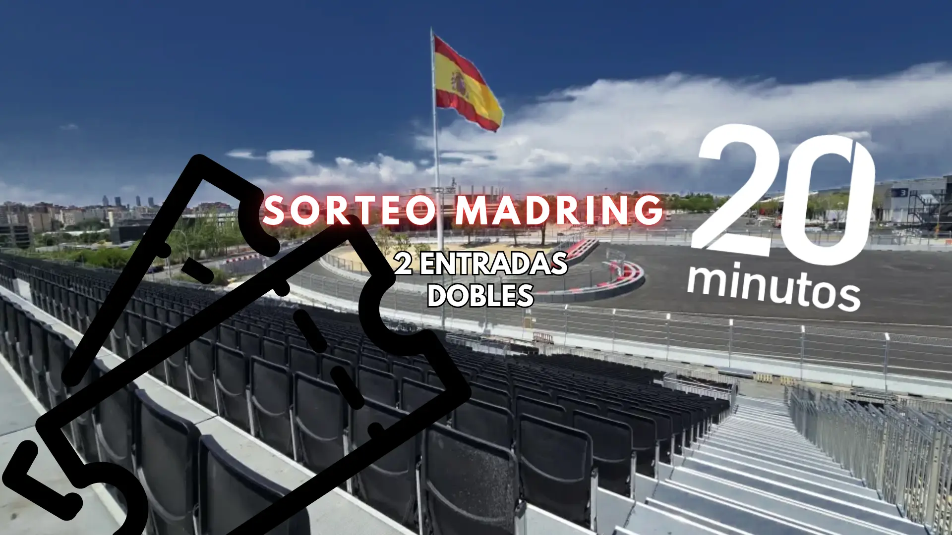 De Madrid al Cielo: '20minutos' y Banco Santander sortean 2 entradas dobles para el Gran Premio de España de Fórmula 1