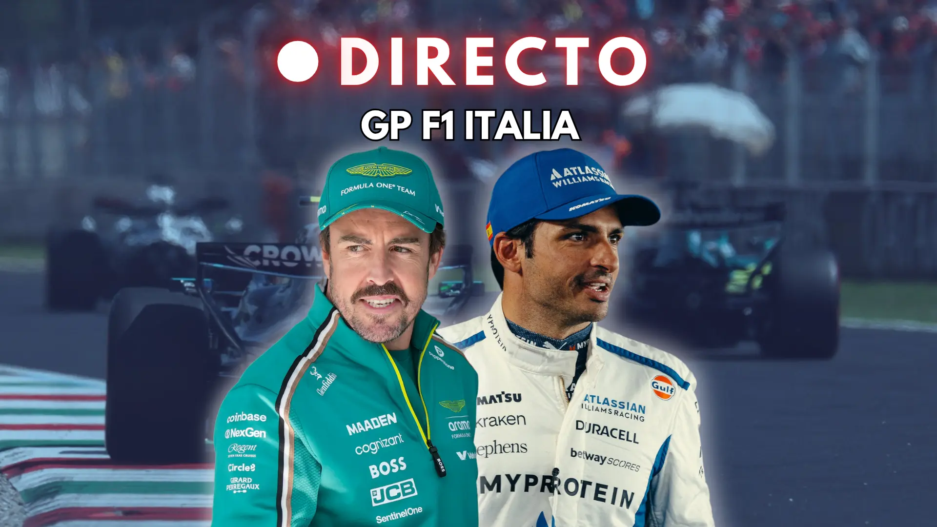 Carrera del Gran Premio de Italia de F1, en directo: última hora de Fernando Alonso y Carlos Sainz en Monza