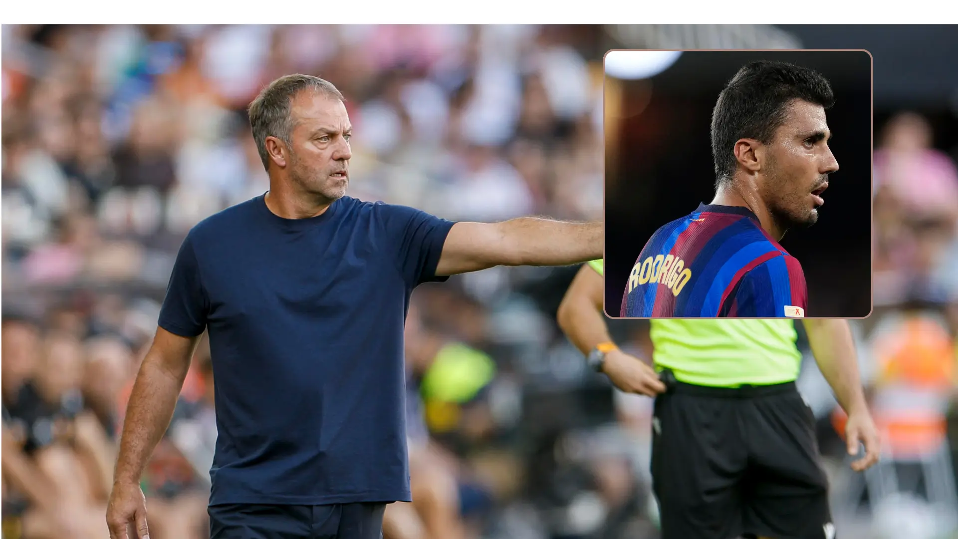 Hansi Flick se rinde a Rodri: «Es increíble, lo hace todo con sentido en el campo y es un líder en el vestuario»