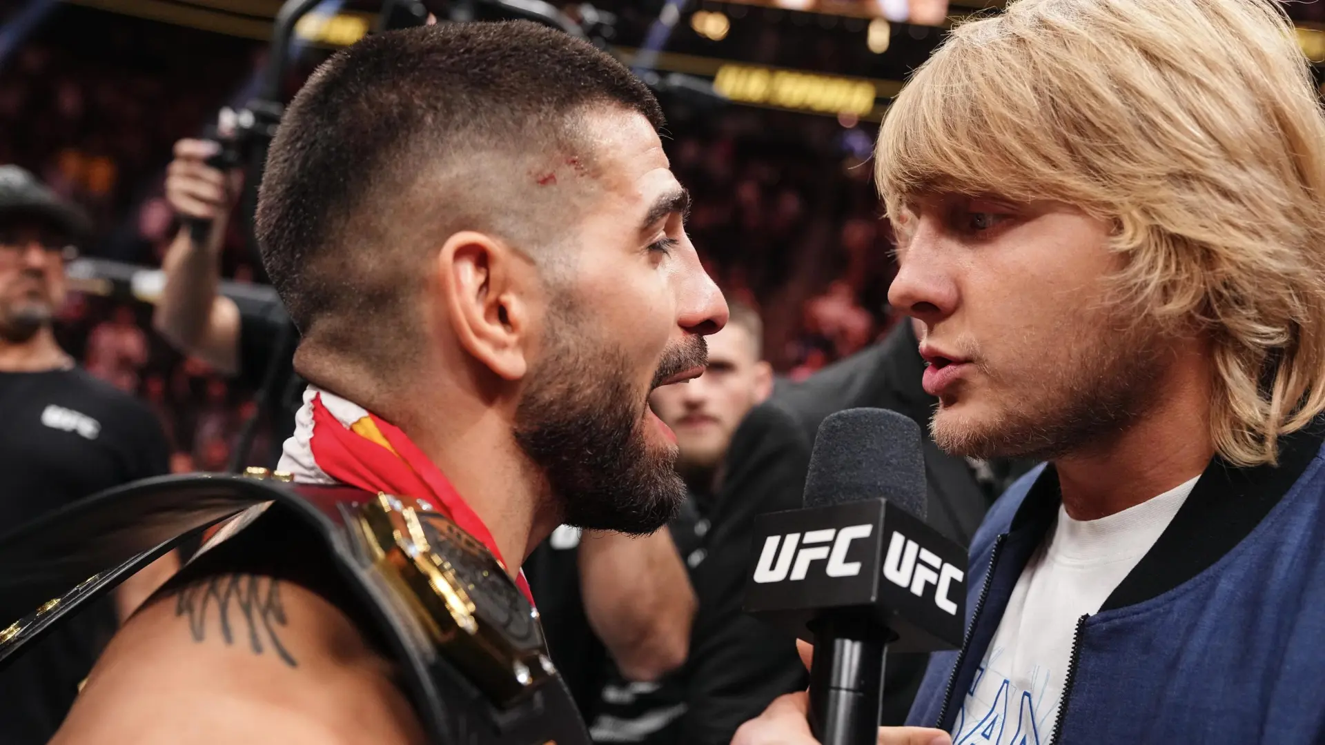 Paddy Pimblett, sobre la polémica de los guantes de Gaethje: «La comisión te observa, Topuria es solo es un perdedor resentido»