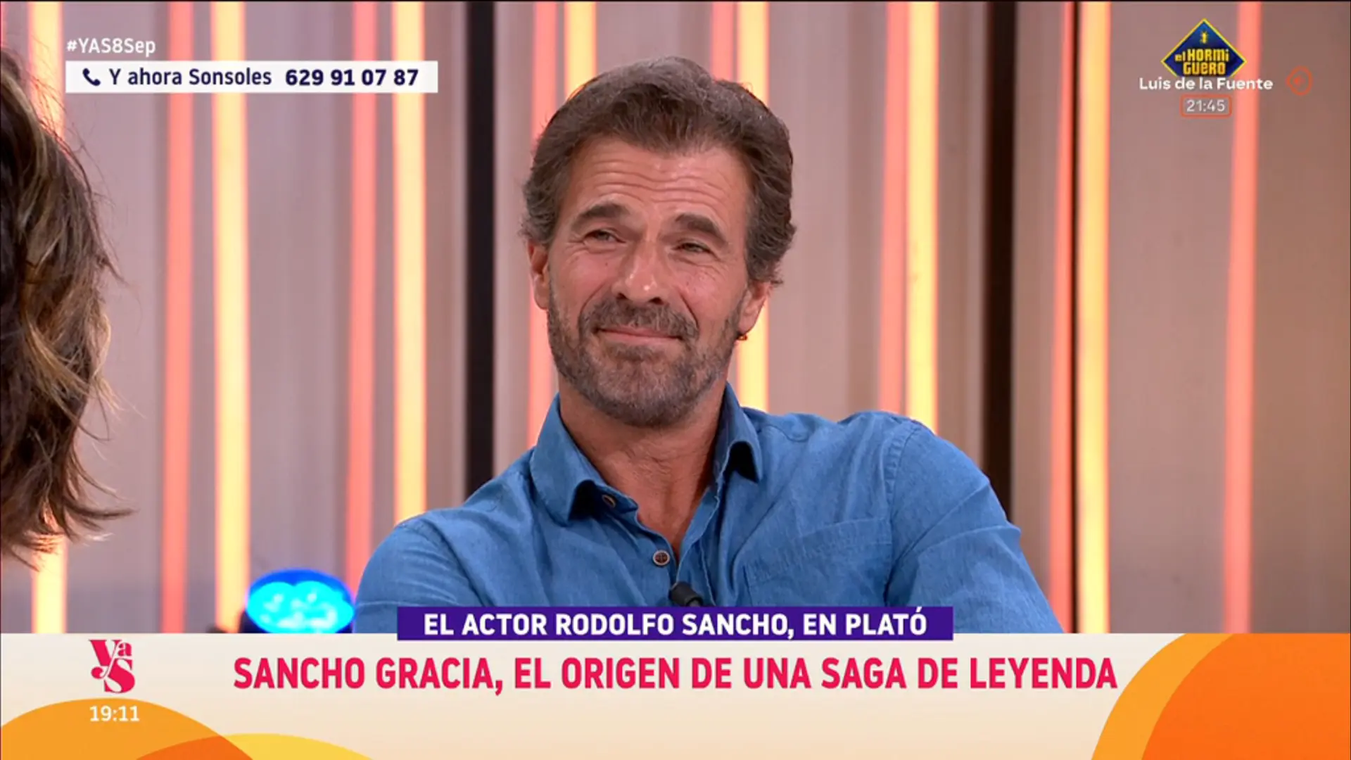 Rodolfo Sancho se abre en canal sobre su hijo Daniel: «Enseguida entro en un estado de combatibilidad y lucha»