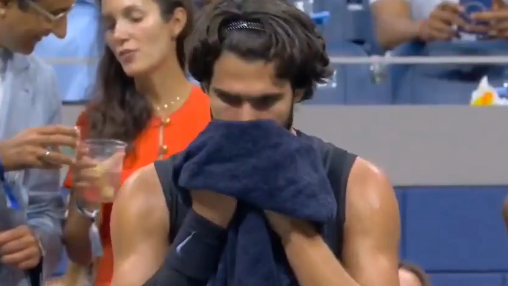 El agónico momento de Carlos Alcaraz en el US Open: vomita en pleno partido contra Ben Shelton
