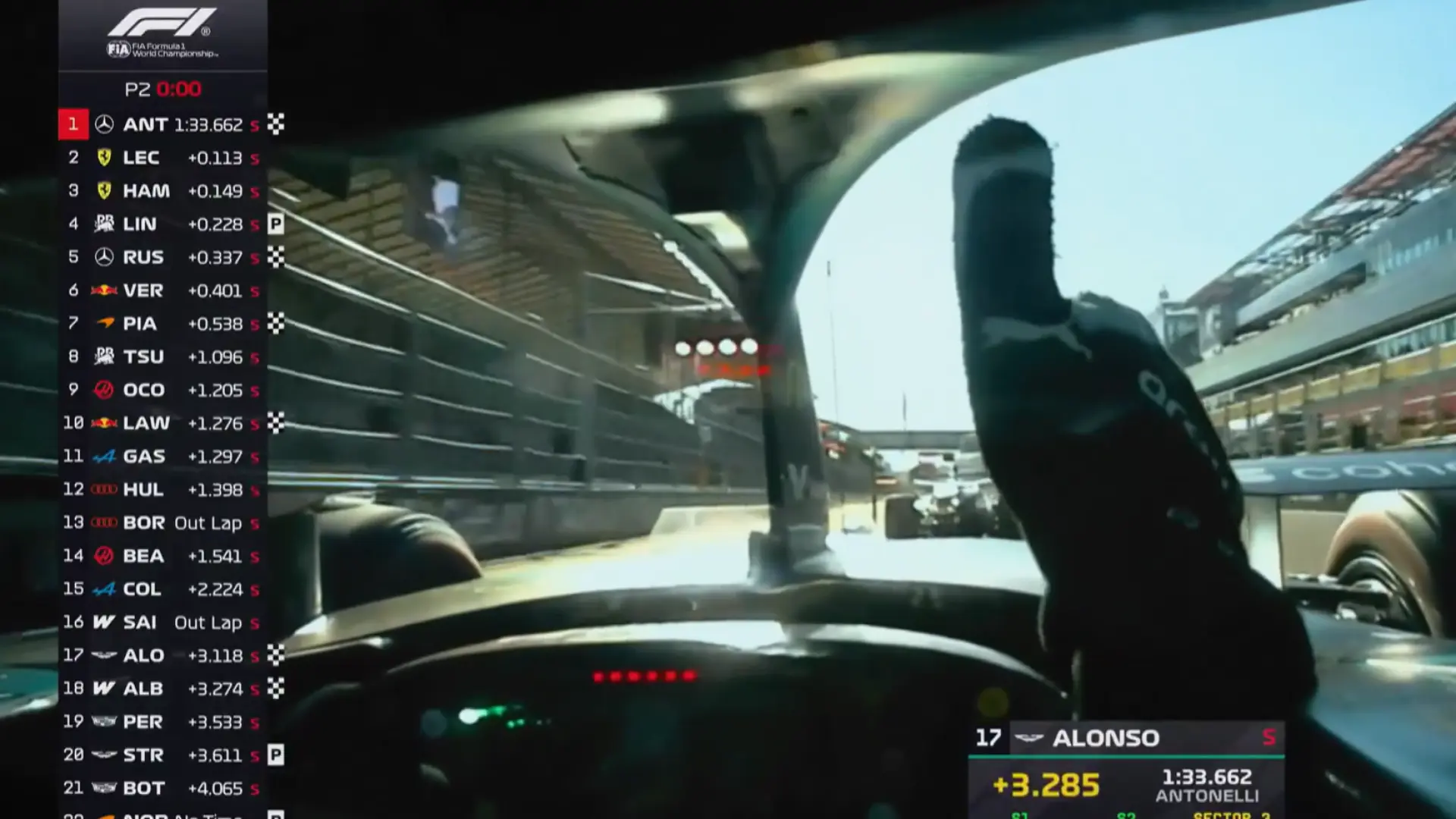 Mal comienzo de Fernando Alonso en el Madring: enfado durante los libres y problemas en su Aston Martin