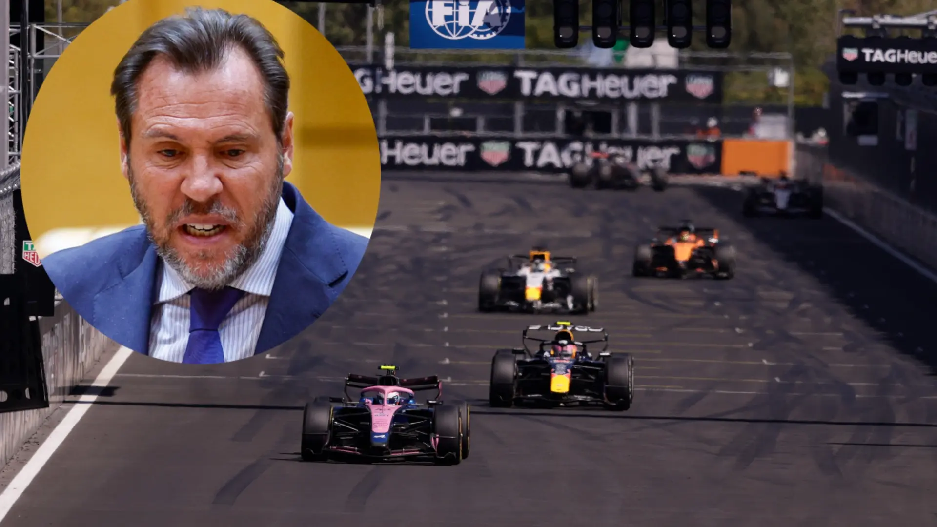 Óscar Puente critica con dureza el GP de España y el circuito de Madring: «Un truño, trenecito de coches de principio a fin»