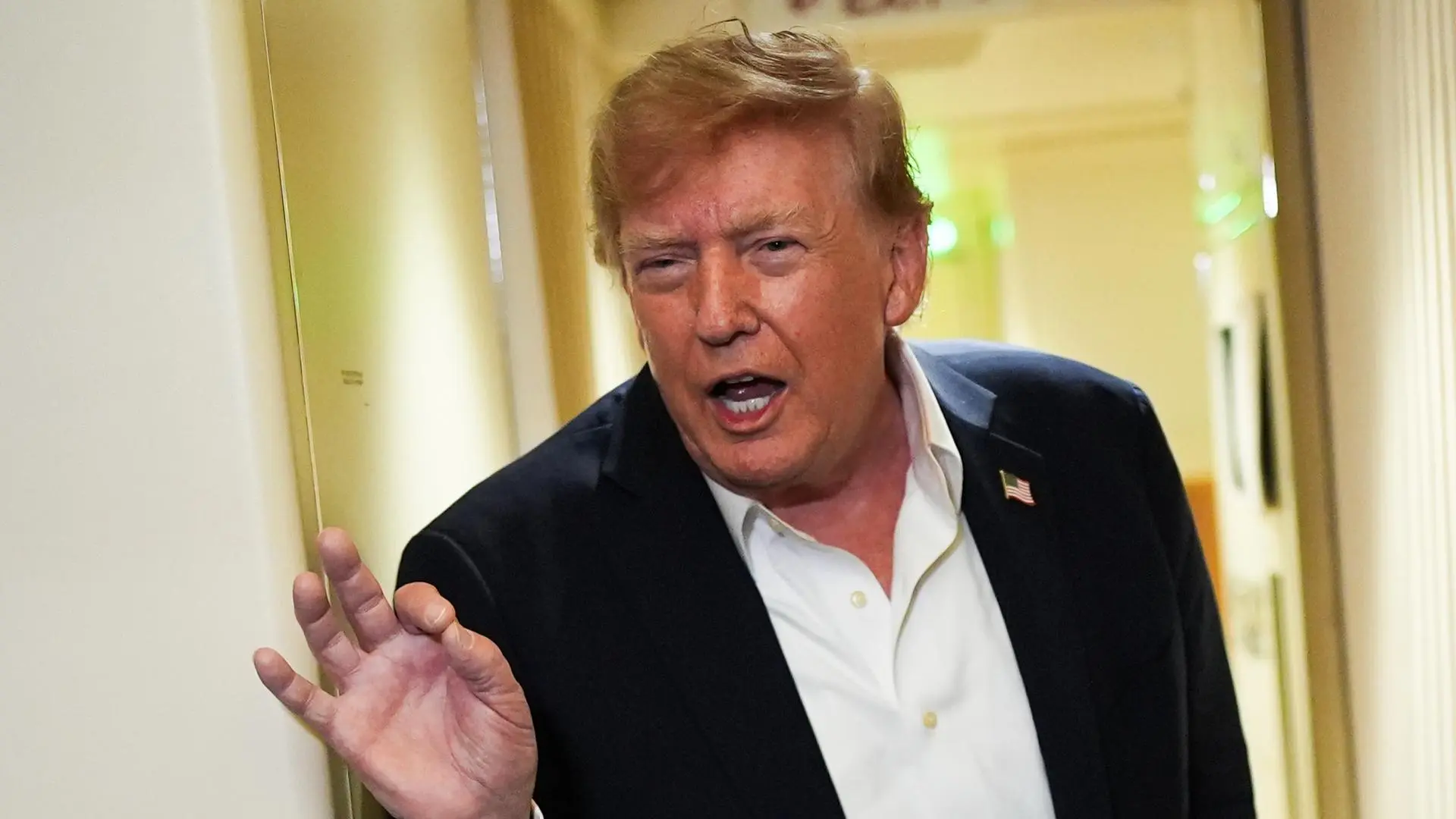 Trump asegura que está abierto a negociar un acuerdo de paz «rápido y a toda costa» con Irán