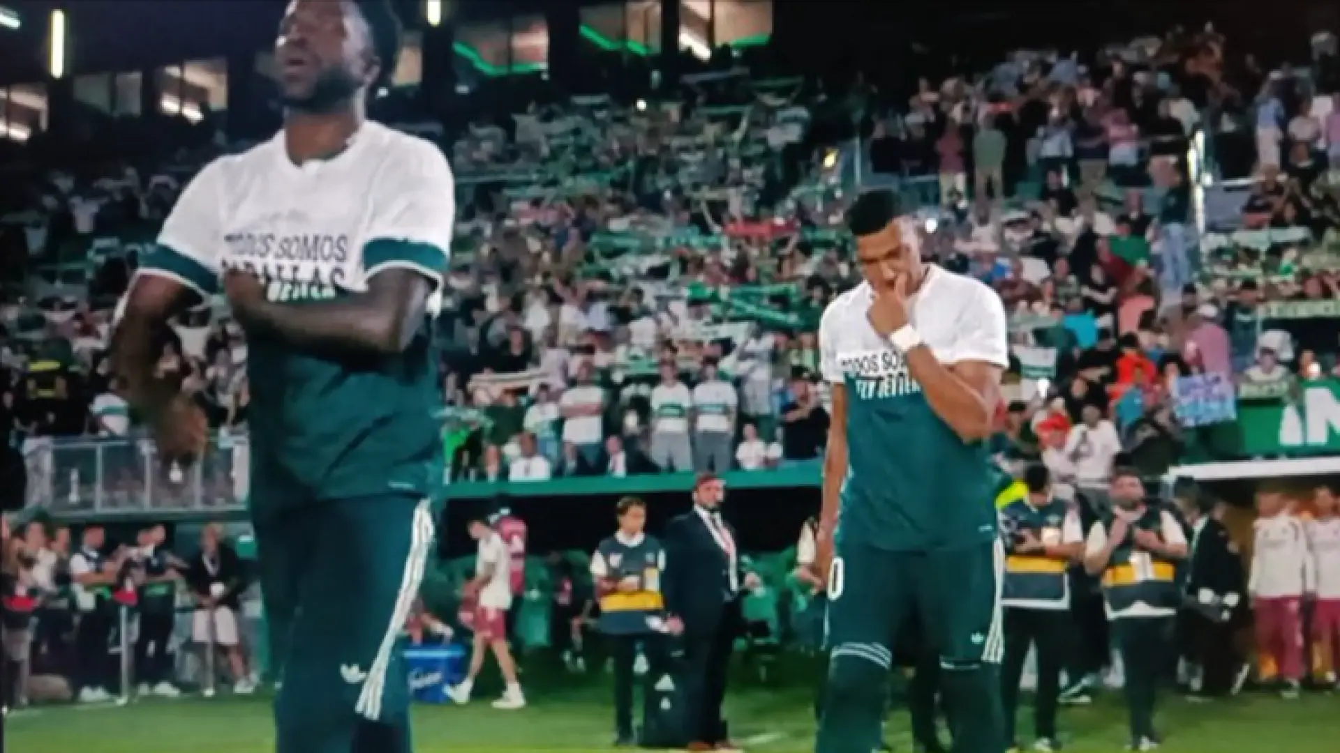 Mbappé y Vinícius deciden no mostrar el mensaje de apoyo a Ceuta en el Elche-Real Madrid