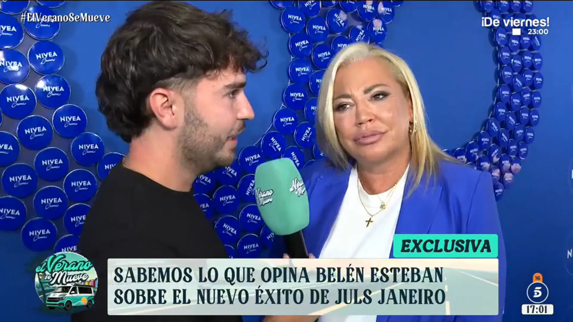 Belén Esteban ve en Julia Janeiro lo que su madre, Mª José Campanario, siempre quiso para ella y recuerda que la llamó 'lerda'