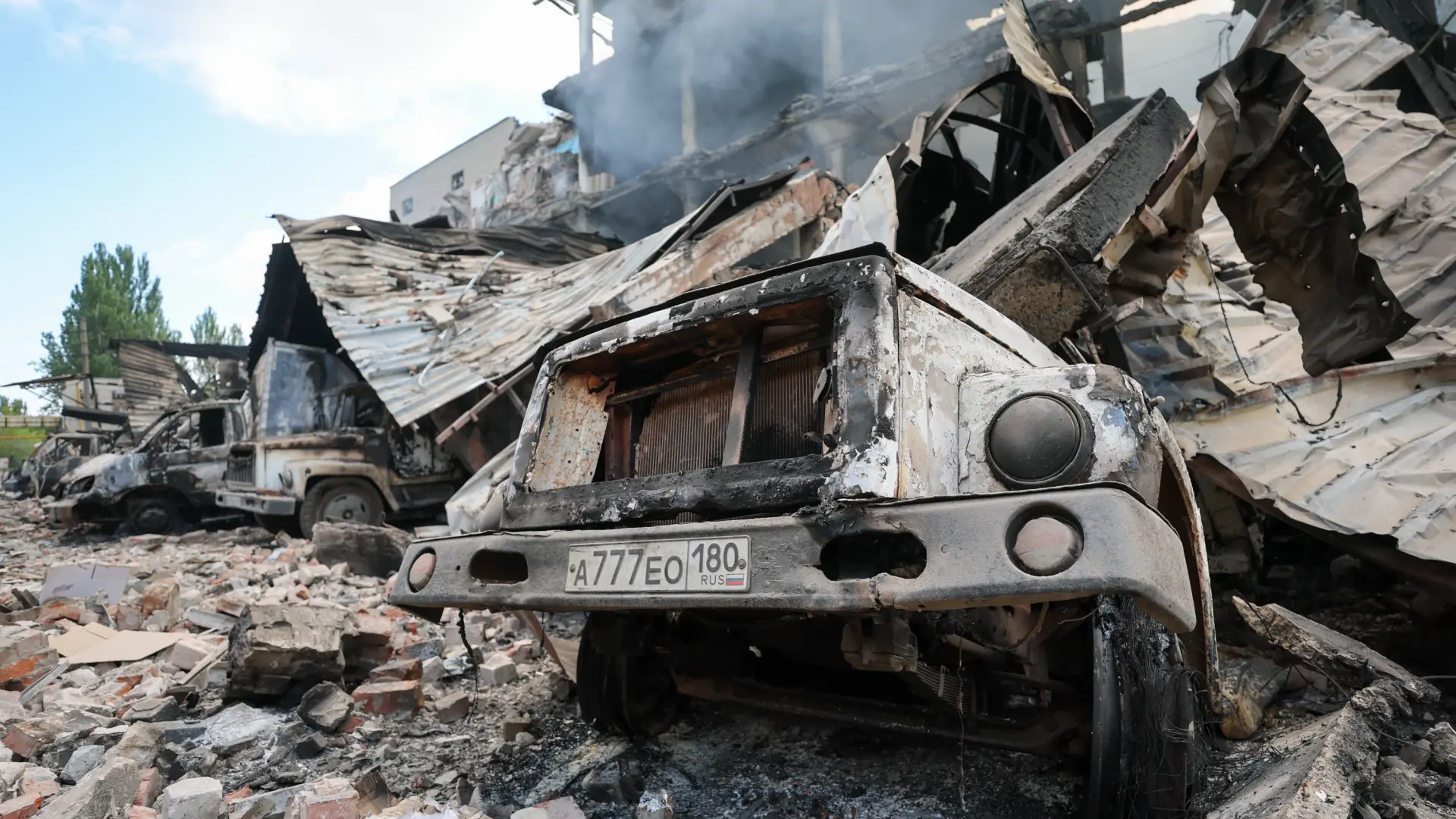 Once heridos, entre ellos dos niños, en un ataque ucraniano a un autobús en Donetsk