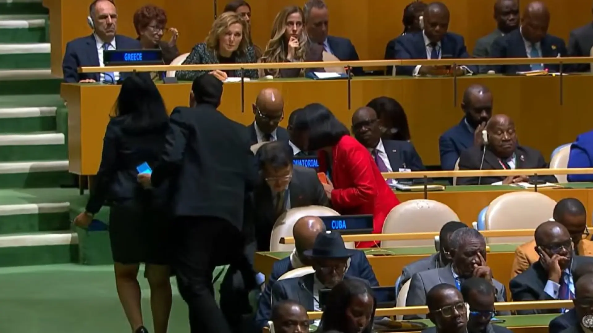 Así ha sido el momento en el que Cuba abandona la ONU tras decir Trump que es «un Estado fallido» y «acabará cayendo»