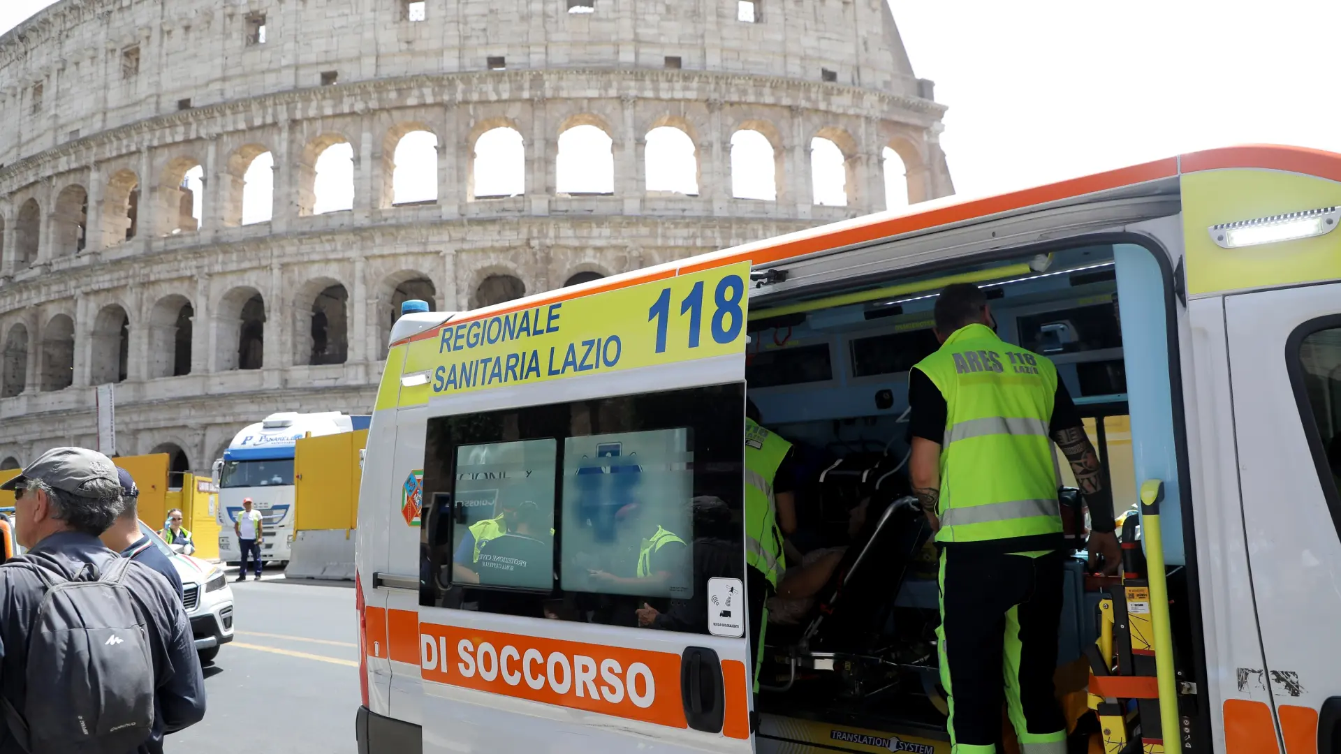Siete investigados por la muerte de un trabajador en el Coliseo de Roma
