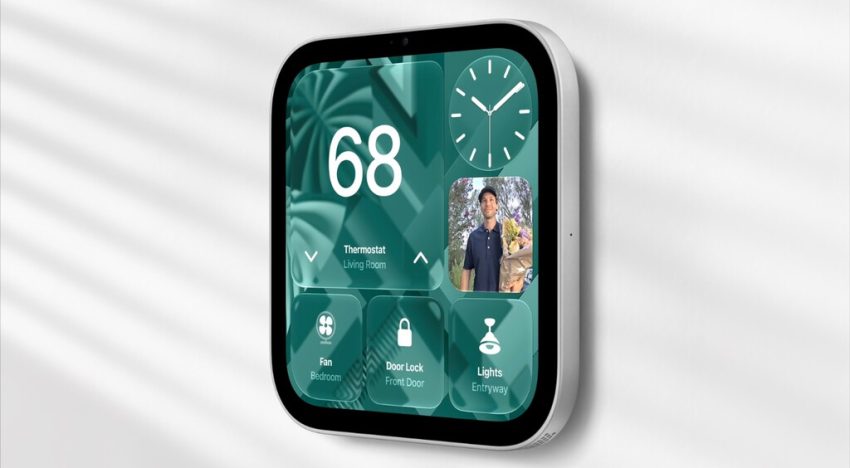 El HomeView es el primer producto en la historia de Apple sin un solo botón. Y no es lo único extraño