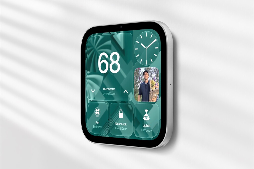 El HomeView es el primer producto en la historia de Apple sin un solo botón. Y no es lo único extraño
