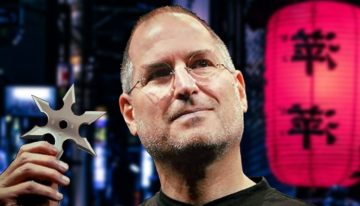 En su visita a Japón, Steve Jobs fue arrestado al salir por llevar encima estrellas ninja