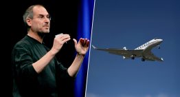 Steve Jobs encargó un avión privado idéntico al de otro multimillonario. Solo los diferenciaba un botón