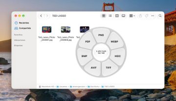 Hay una app para Mac que permite convertir archivos con solo arrastrarlos y pulsar una tecla