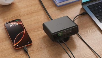 Se acabó el lío de cables con el cargador Satechi para centros de trabajo: hasta 240W para cargar iPhone, MacBook y más dispositivos