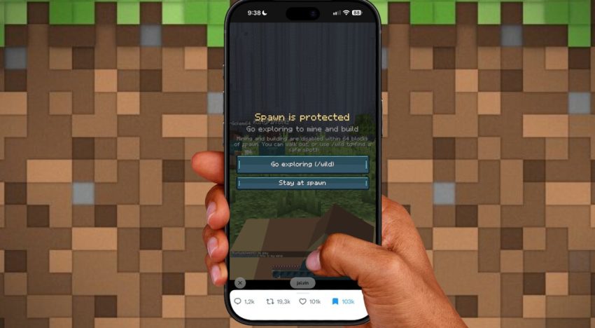 Alguien ha creado un 'Minecraft' que se puede jugar desde X. Y lo mejor es que envidia poco al original