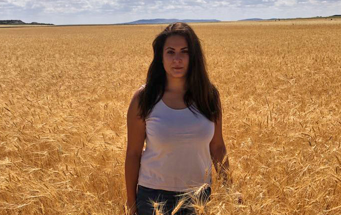 Eva Marín, presidenta de la Asociación Agraria de Jóvenes Agricultores (Asaja).