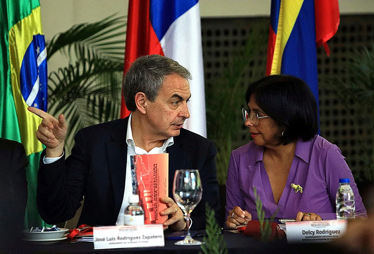 Delcy Rodríguez facilitó al pagador de Zapatero un 'pelotazo' en las Islas Vírgenes con oro venezolano