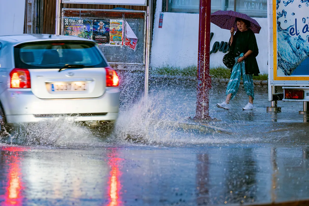 Lluvias fuertes en el oeste de Canarias por una dana y sol en casi toda España