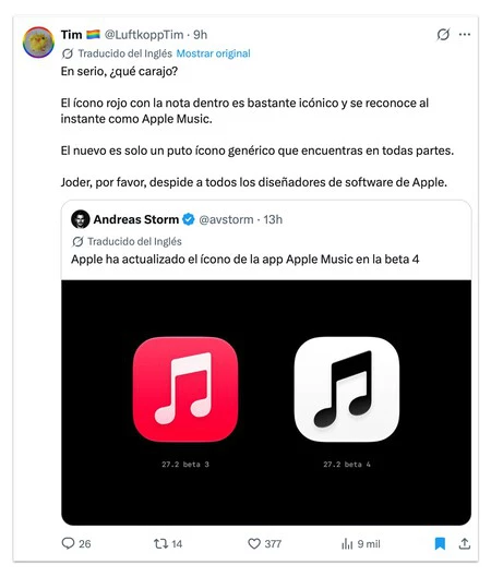 Apple Music Icono Nuevo