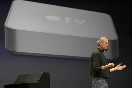 Steve Jobs Presentando Apple Tv