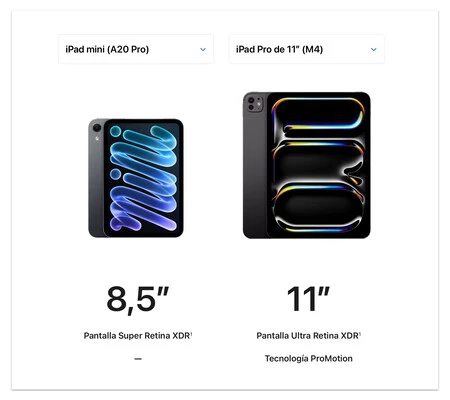 Comparador de Apple