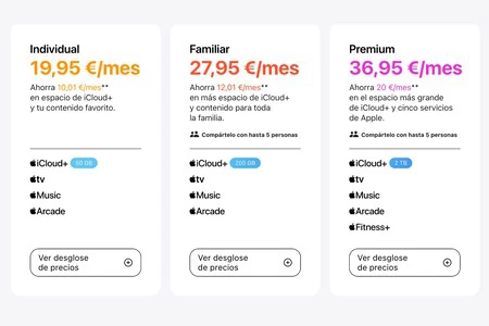 Precios Apple One