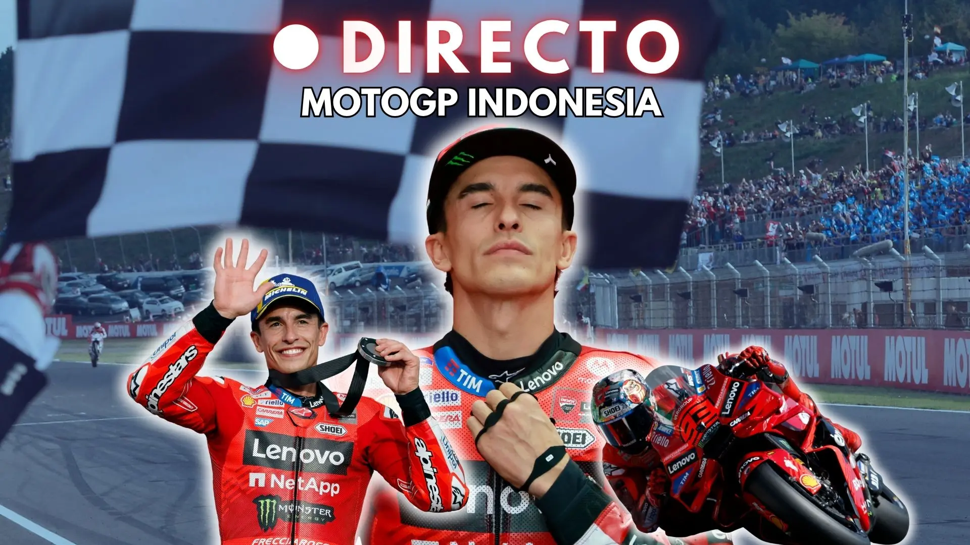 MotoGP en Indonesia, en directo: resultados y última hora de Jorge Martín y Marc Márquez