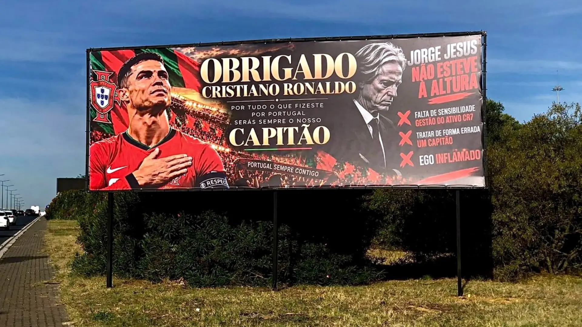 La afición portuguesa se vuelca con Cristiano Ronaldo tras su salida polémica de la selección: «Siempre serás nuestro capitán»