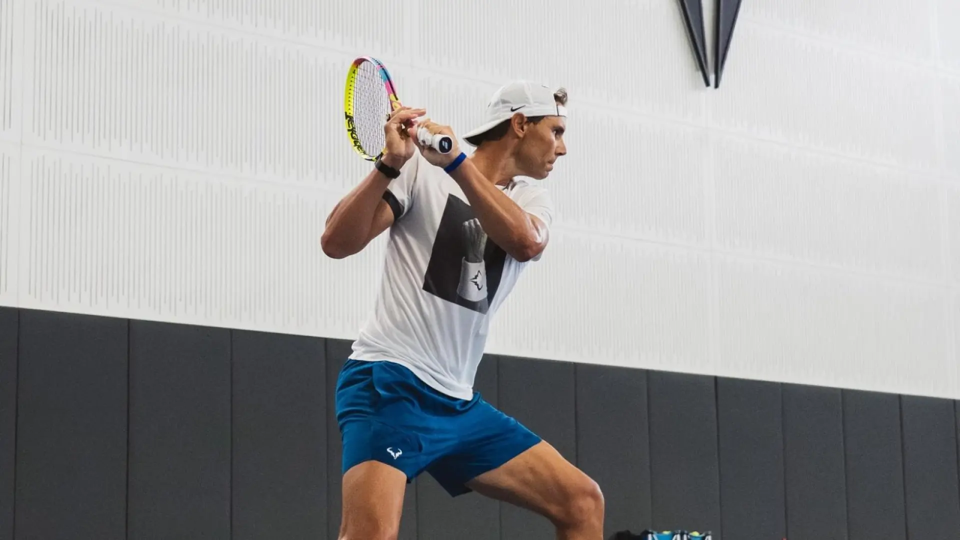 Rafa Nadal calienta motores para el 'Rafa Nadal Slam Academy' con Andy Murray y Richard Gasquet como invitados de lujo