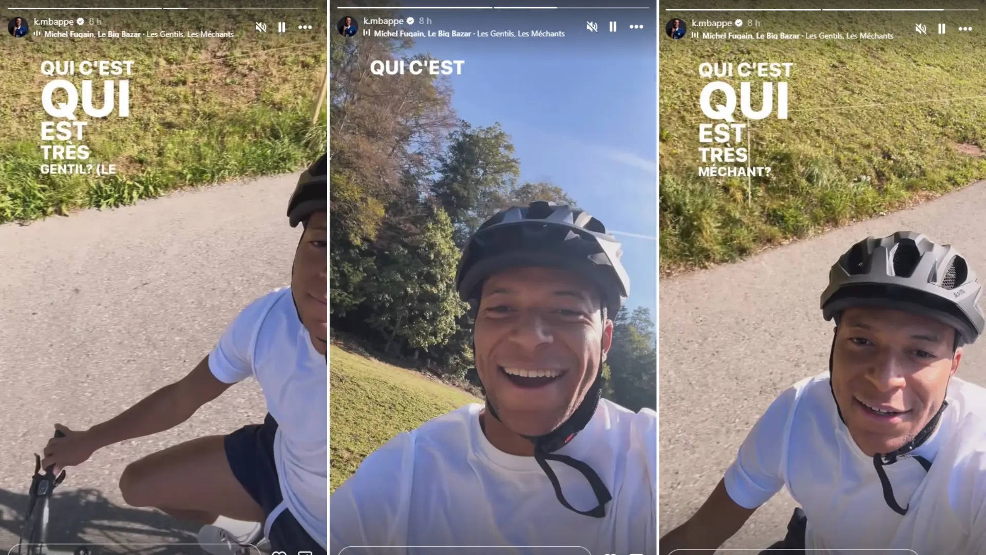 Otra polémica de Mbappé: aparece en bicicleta… pese a la advertencia de Mourinho