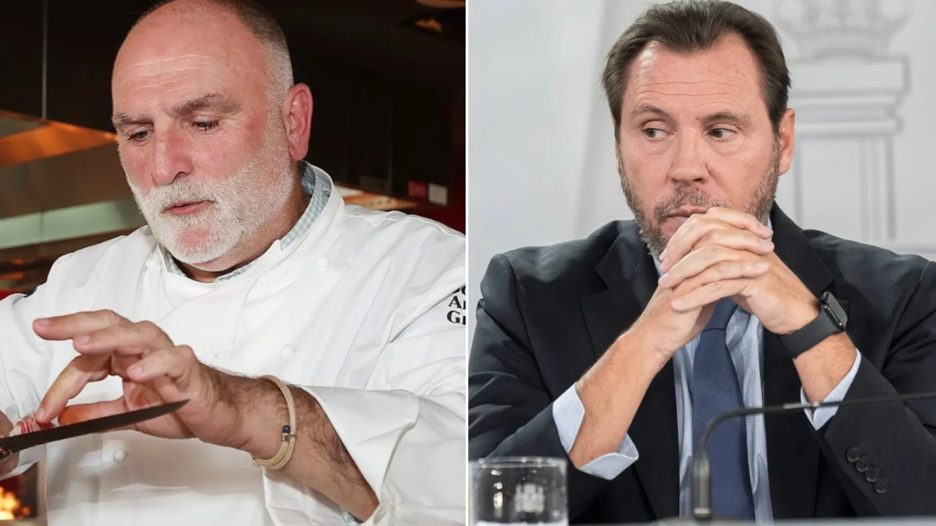 El 'zasca' del chef José Andrés a Óscar Puente, tras sus insultos: «Menos X y mejor transporte público y si no sabe hacerlo, deje paso»