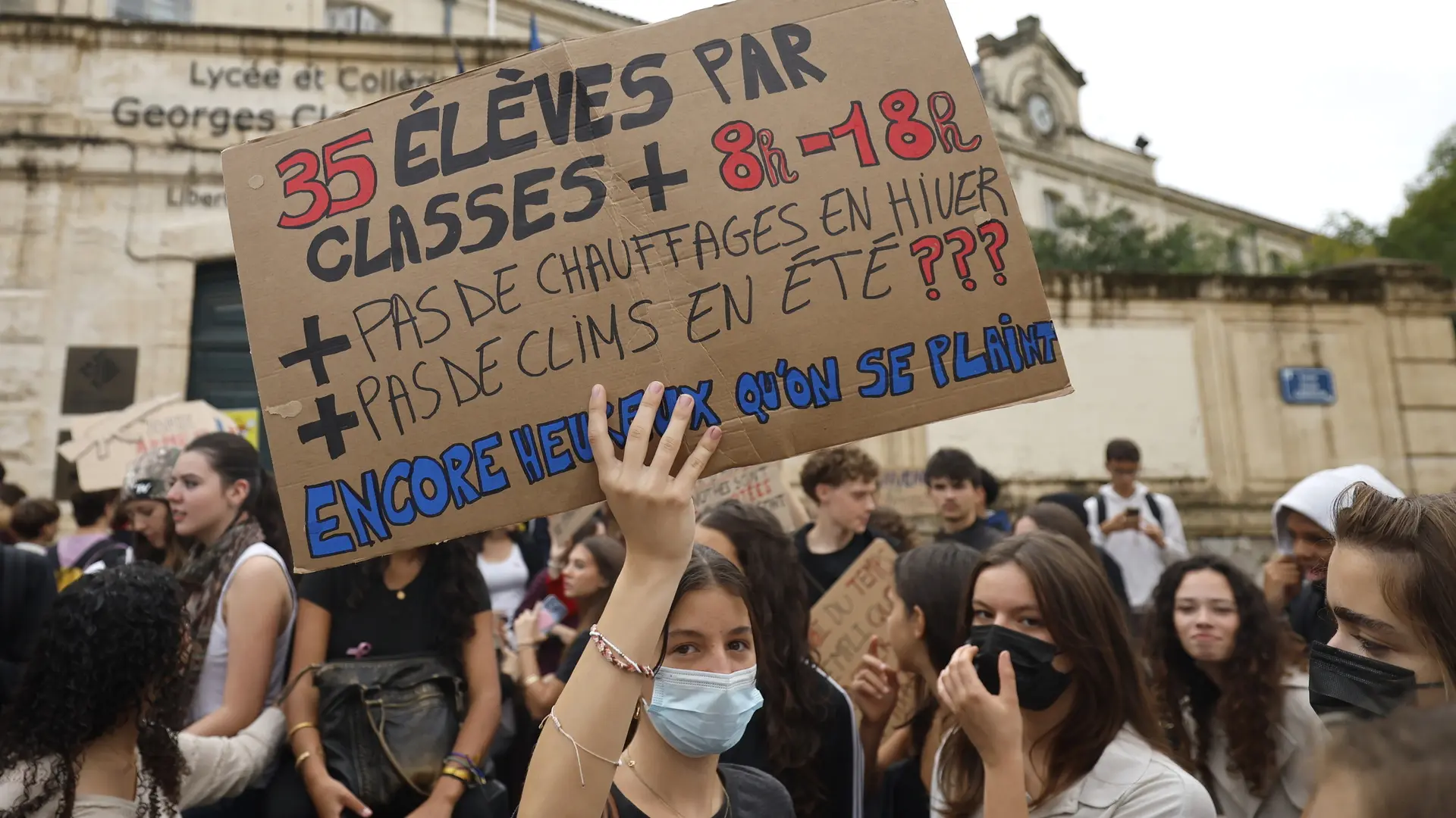 El paro estudiantil en Francia encara su segunda semana y los organizadores creen que el Gobierno «comienza a tener miedo»