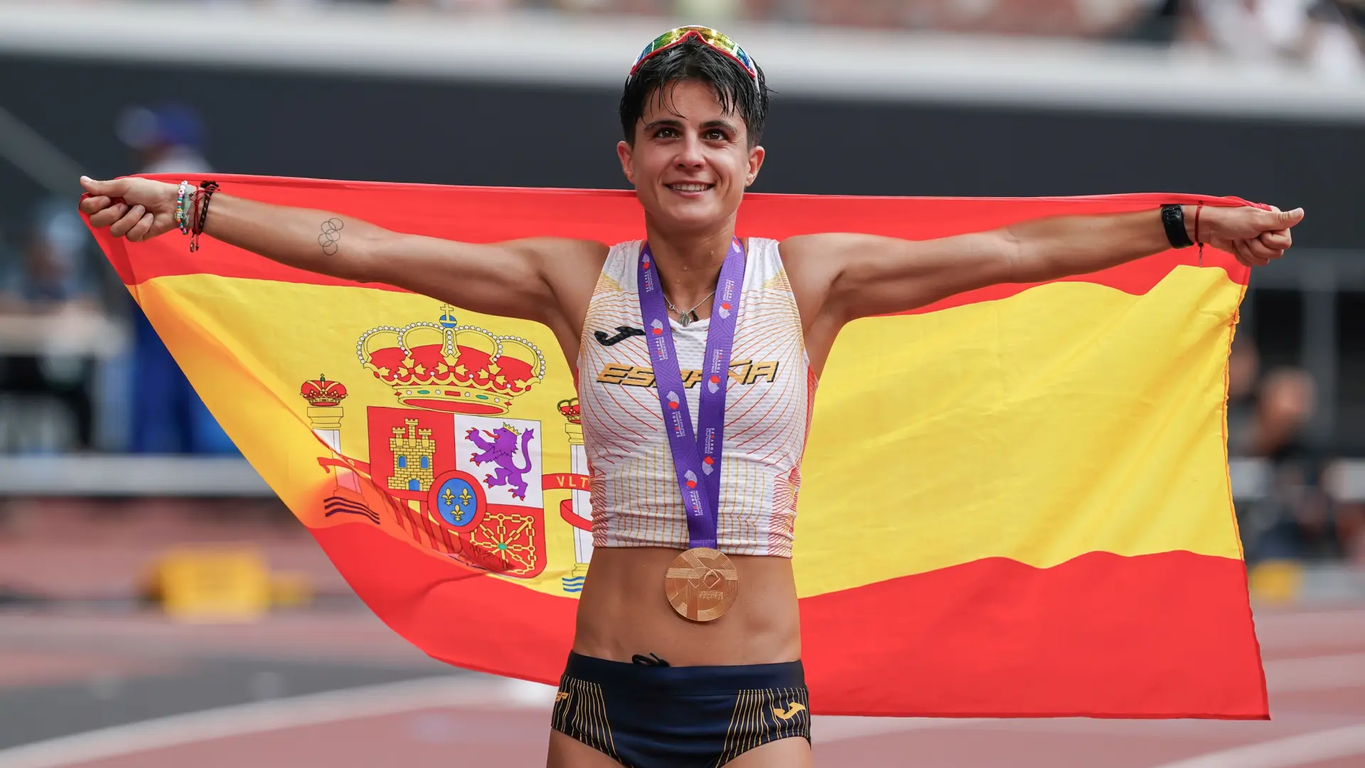 María Pérez: «El oro en Los Ángeles es por lo que me levanto motivada todas las mañanas»