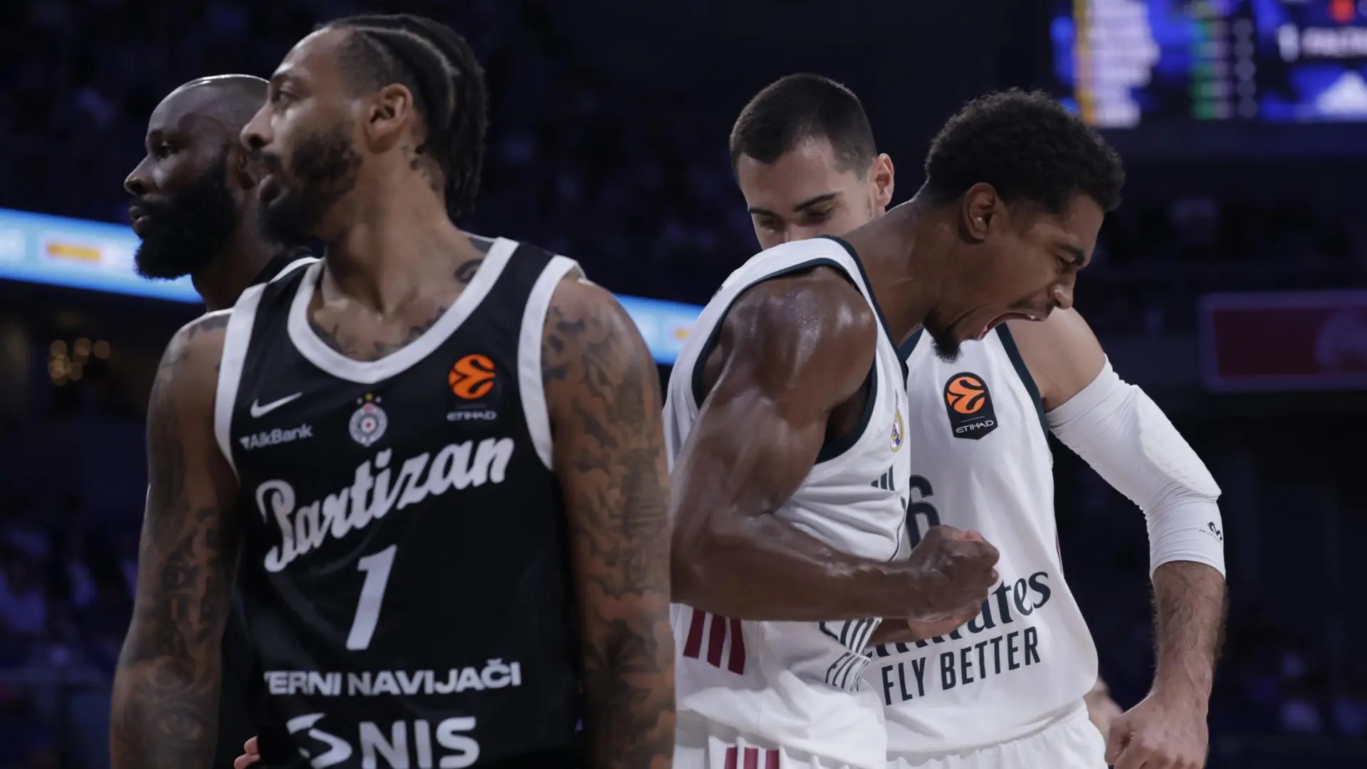 El Real Madrid respira: doblega al Partizan y logra su primera victoria de la temporada en la Euroliga