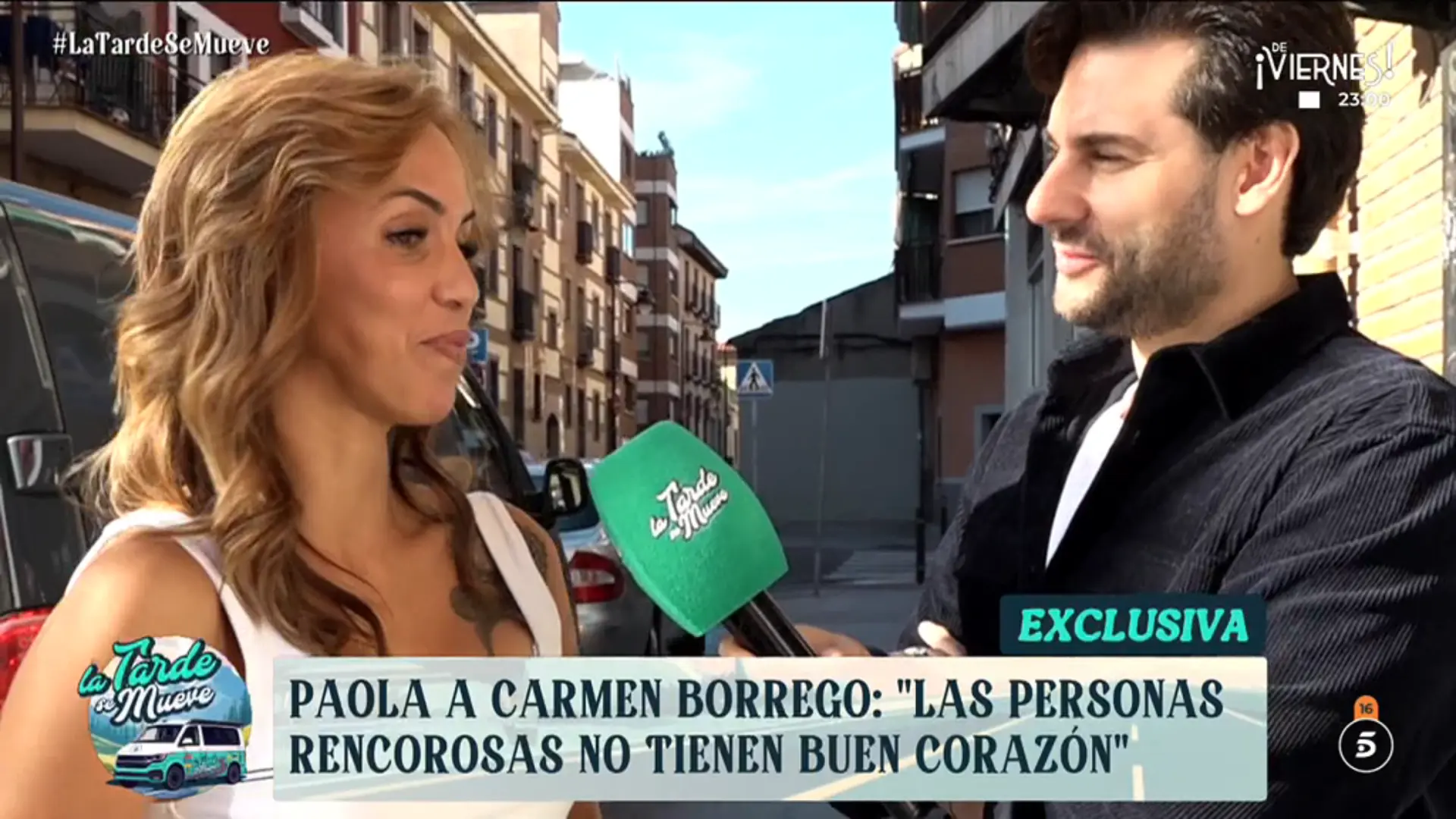 Paola Olmedo responde a los reproches de Carmen Borrego devolviéndole una de sus frases: «Ahí lo dejo»