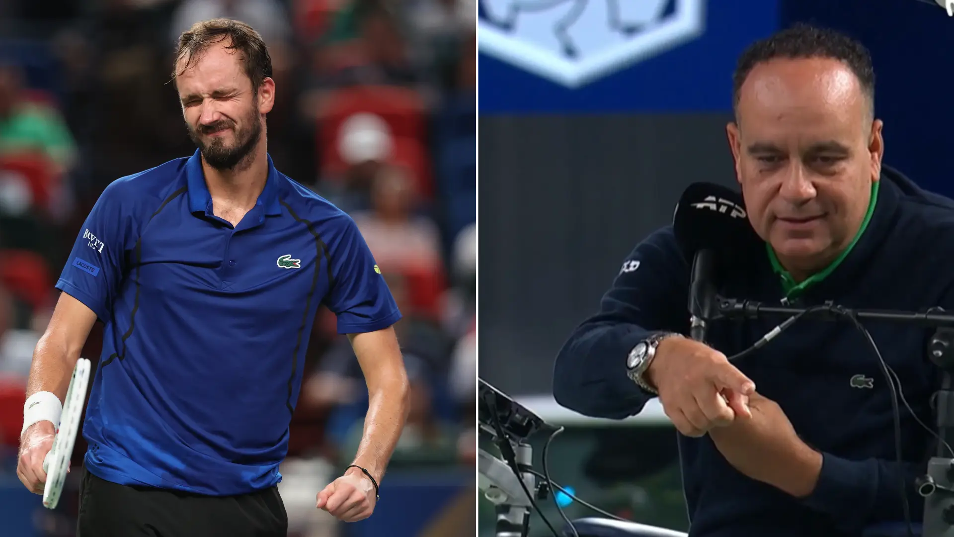 La amenaza de Daniil Medvedev al juez de silla en su partido ante Rafa Jódar en Shanghái: «Me retiro, me da igual la multa»