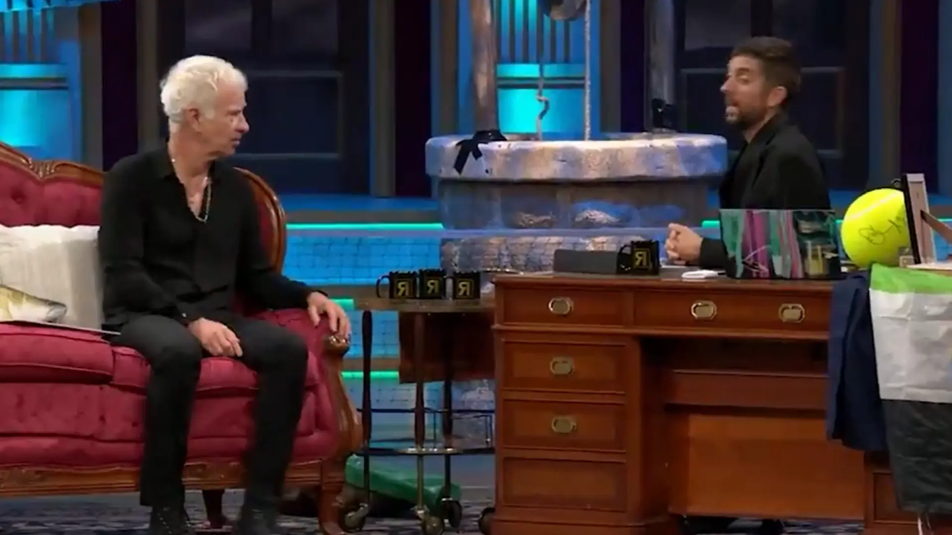 John McEnroe, leyenda del tenis, en 'La Revuelta': «Alcaraz es lo mejor que le ha pasado a este deportes en los últimos 10 años»