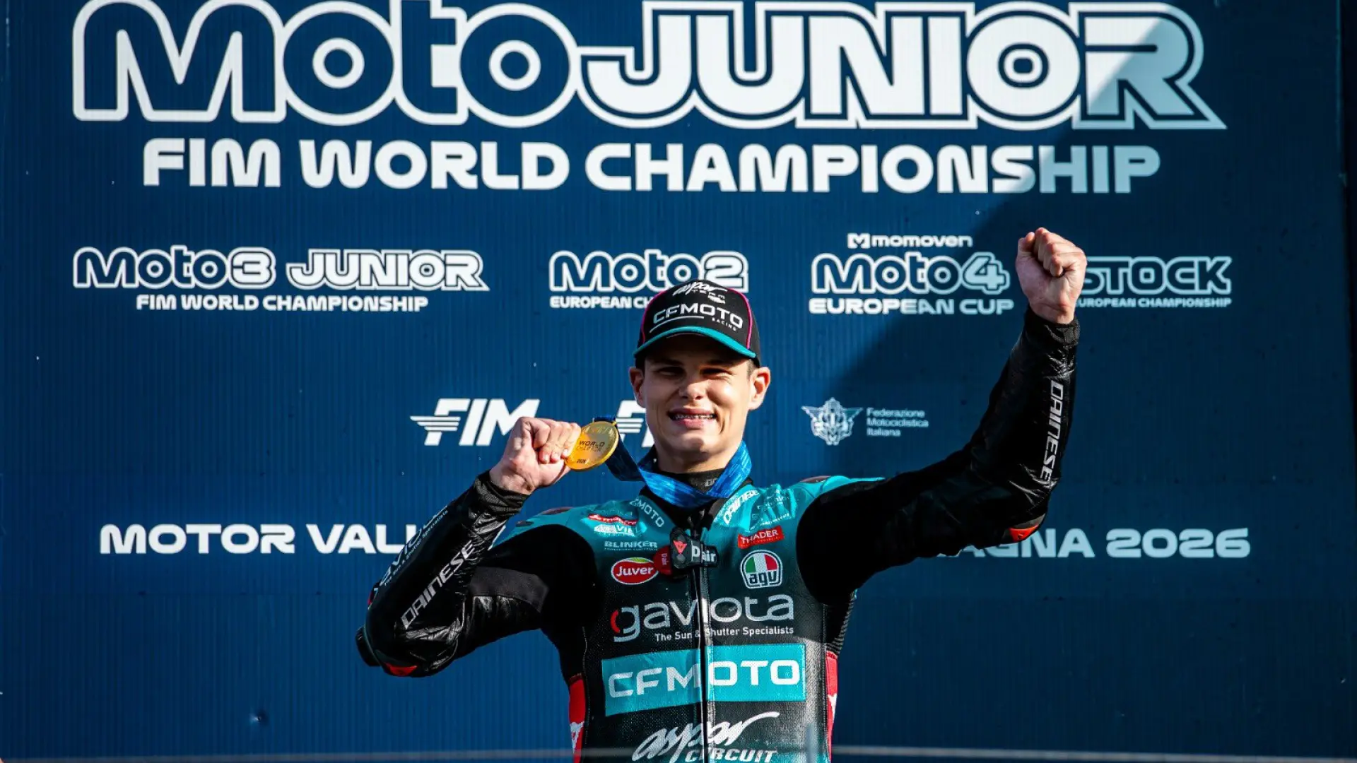 Carlos Cano, campeón mundial júnior de Moto3: «Mi padre me envenenó con cuatro años»