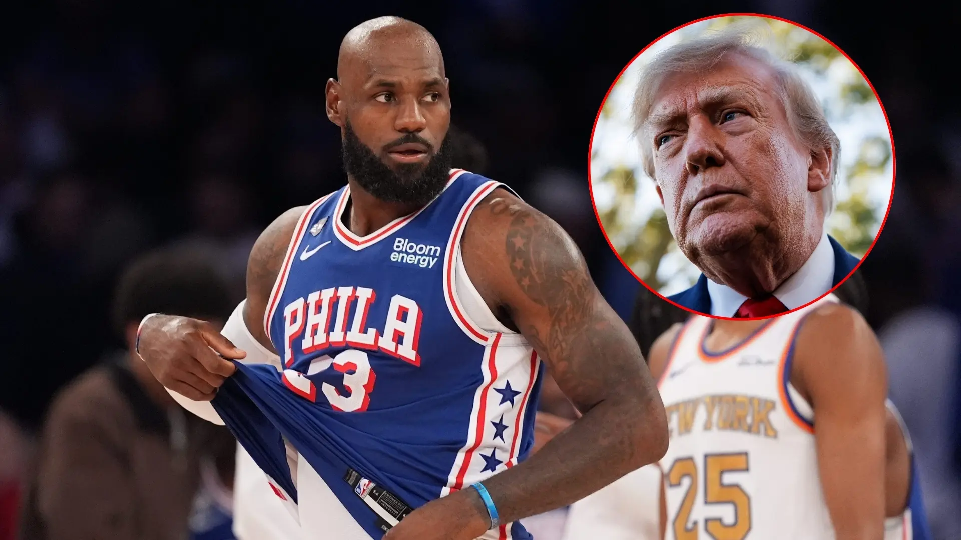 Trump carga contra LeBron James: «Debería pedir disculpas a los héroes estadounidenses que murieron por la bandera»