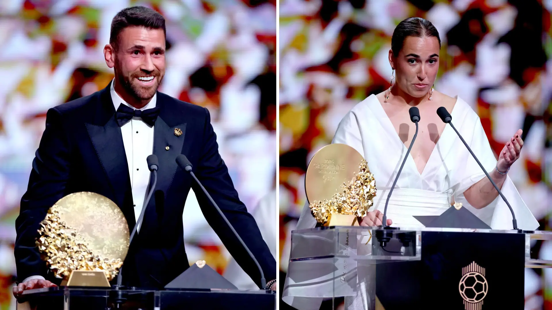 Unai Simón y Cata Coll también triunfan en el Balón de Oro 2026: premiados como los mejores porteros del mundo