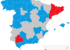 La izquierda se desangra por toda España: puede perder escaños en 29 provincias mientras la derecha se impone en el 80% del mapa