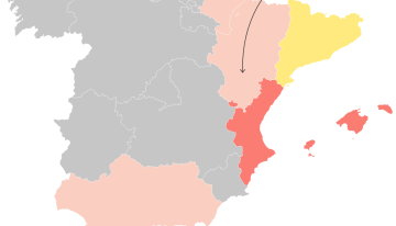 El caótico mapa de la izquierda ante su gran examen el 29-N: división en 45 de las 52 circunscripciones